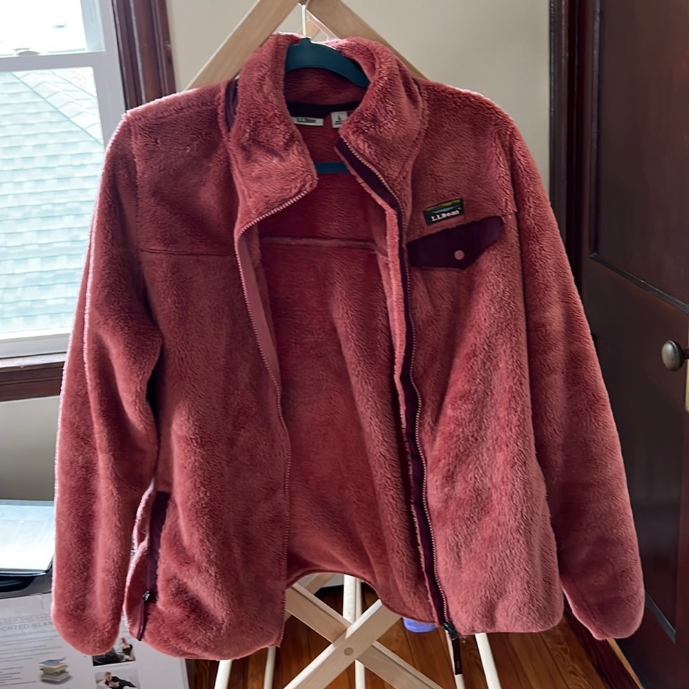 LL Bean Hi-Pile Fleece Jacket